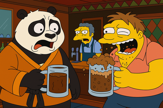 🐼 Beanji Meets Barney: The Art of Beer and Coffee Pairing (And Why You Shouldn't Mix Them) 🍺☕