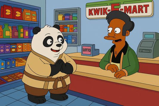 Beanji Meets Apu: A Tale of Unlikely Friendship