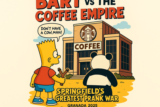 Bart vs The Coffee Empire: Springfield's Greatest Prank War