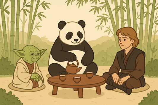The Zen of Tea: Yoda, Anakin and Master Beanji's Epic Encounter