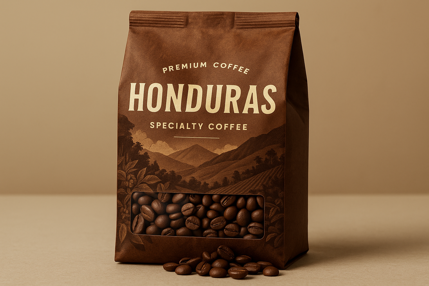 DC-Ampersand Coffee Roasters bag of Honduras specialty coffee with fair trade coffee beans from Honduras