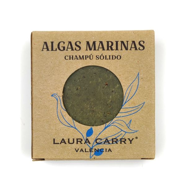 Natural sea silk shampoo solid soap bar in eco-friendly box from Tea & Coffee of the World