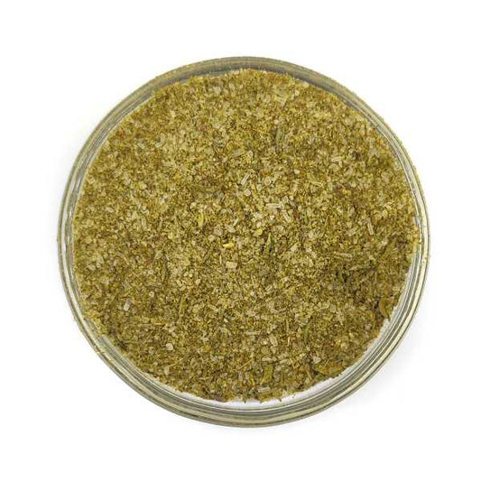 Andalusian chicken spice mix from Tea and Coffee of the World in a clear glass bowl