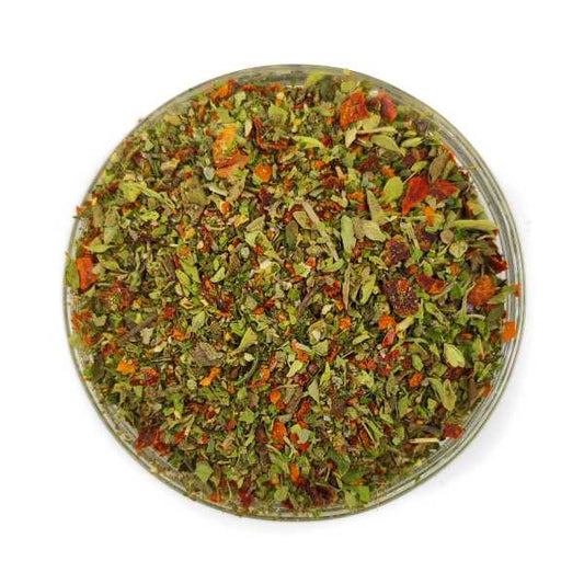 Authentic chimichurri seasoning 100g blend of dried herbs and spices by Tea and Coffee of the World