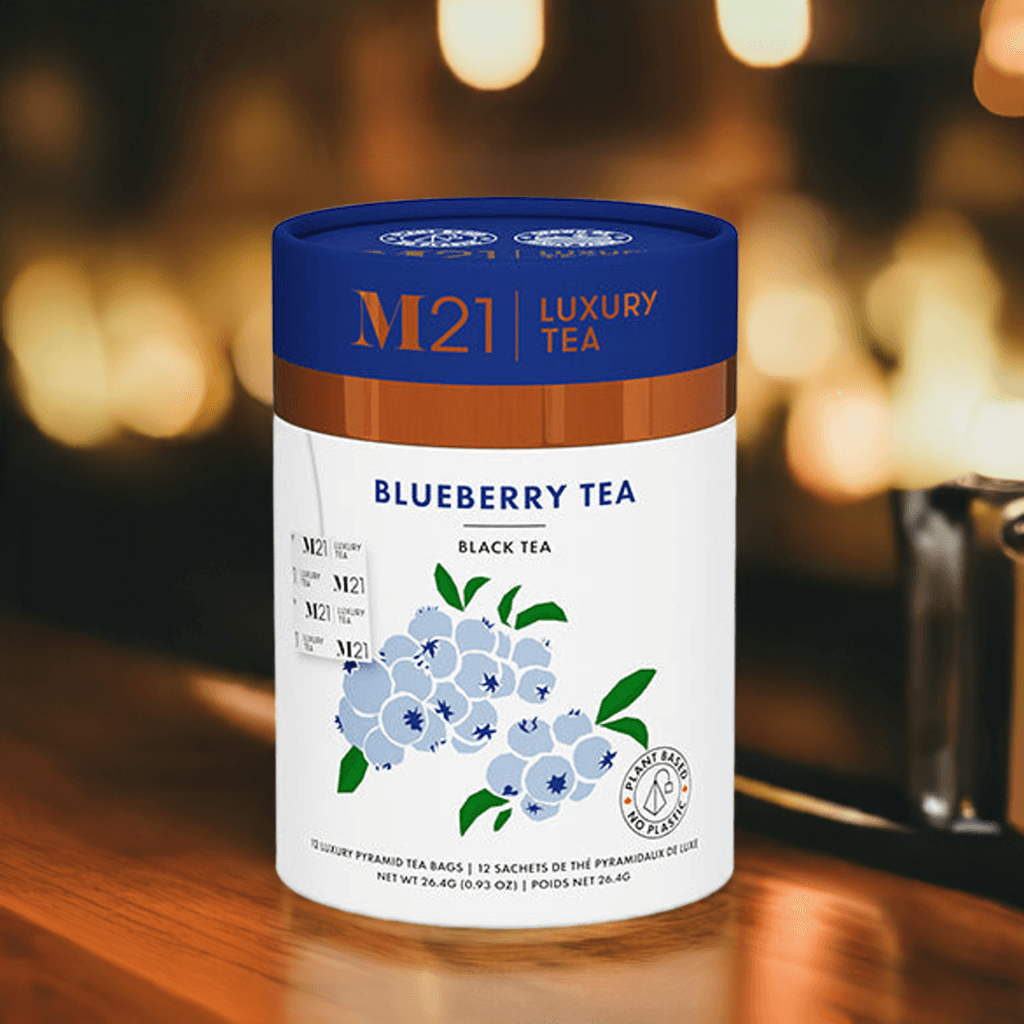 DC-Tega Gourmet Blueberry Flavored Tea - Organic Luxury - Tea & coffee of the world