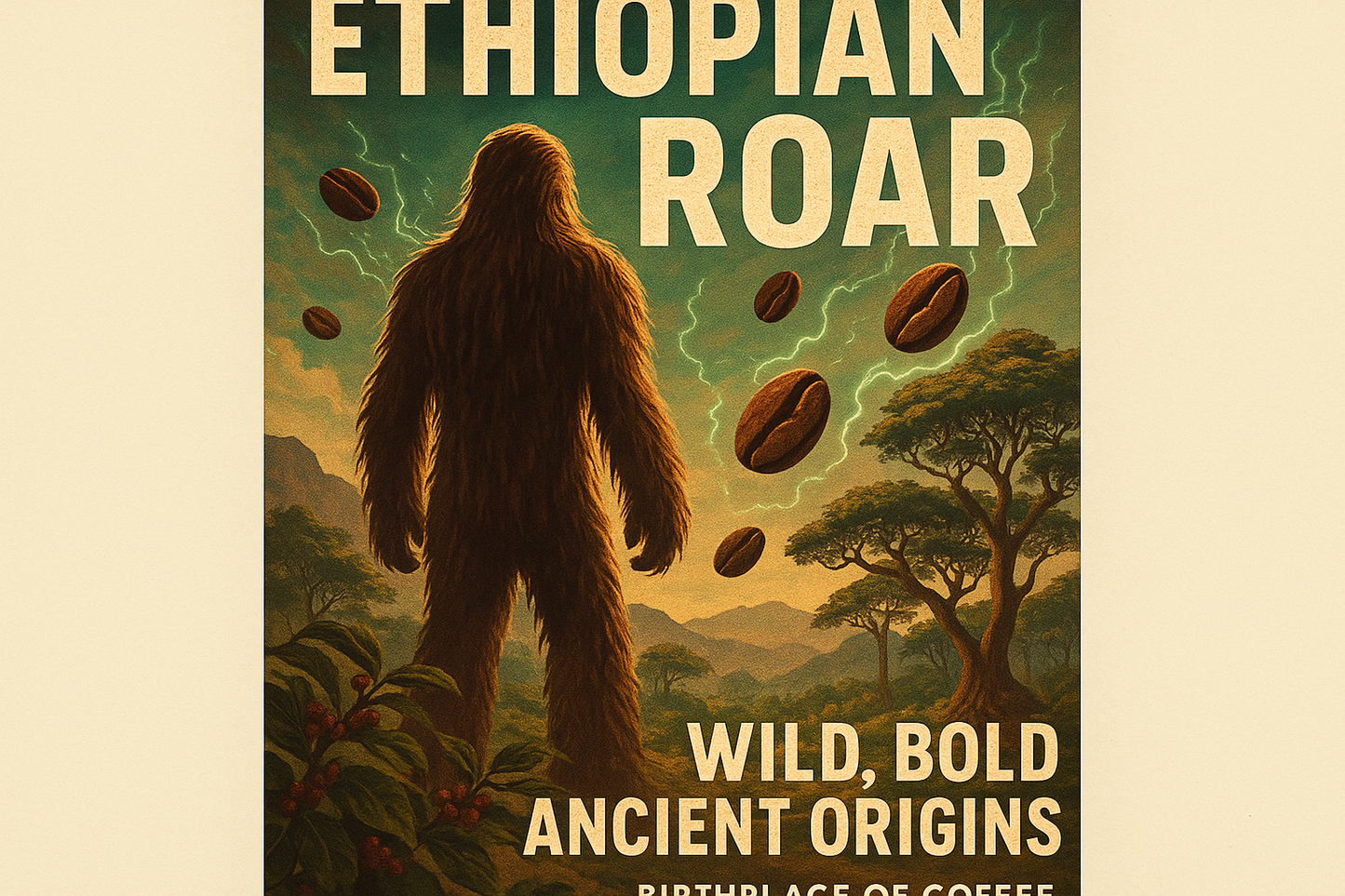 Pinterest pin for Chewie's Ethiopian Roar
